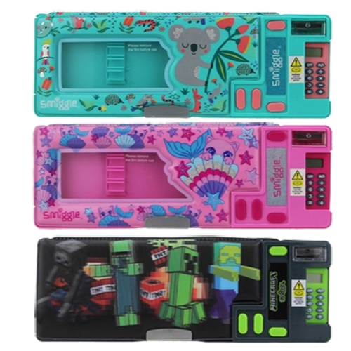 กล่องดินสอ Pop Out Kotak Pensil Kanak พร้อมสร้างในเครื่องคิดเลข