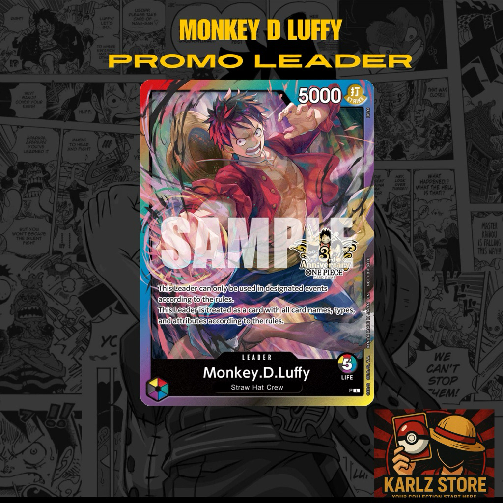 Leader Luffy 3rd Anniversary (ฉบับภาษาอังกฤษ)