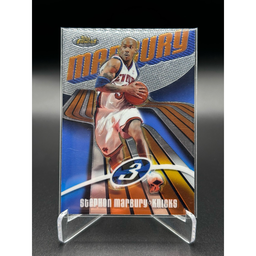 การ์ด Topps Nba Topps Finest Stephen Marbury