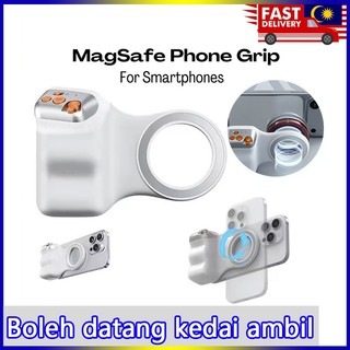 Magnetic Phone Camera Grip with iPhone Magsafe & Android Creator Kit for Selfies/Photography/TikTok/Zoom Calls/Video