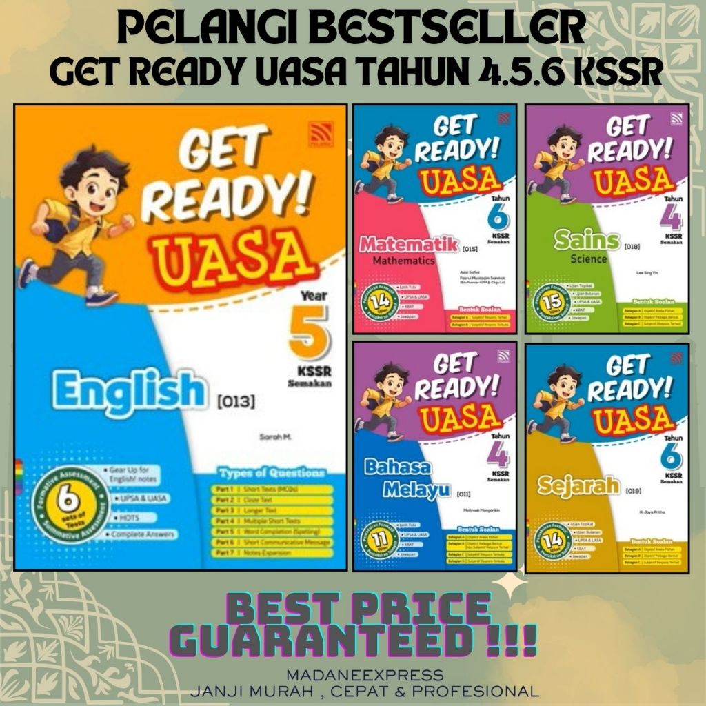 [XPRESS] RAINBOW BESTSELLER: GET UASA YEAR 4.5.6 KSSR