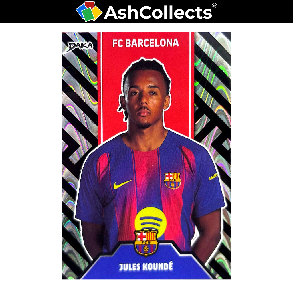 Fc Barcelona Daka Top Audience 2025/26 Jules Kounde /299 Stripes Wave
