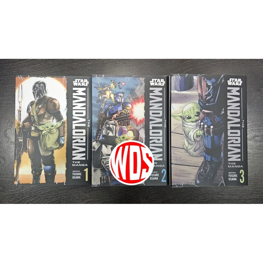 Manga : Star Wars - The Mandalorian The Manga เล่ม 1-3 (Variant A&B) (เวอร์ชันภาษาอังกฤษ)