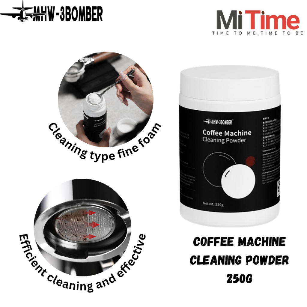 MHW-3BOMBER - ผงทําความสะอาดเครื่องชงกาแฟเอสเปรสโซ