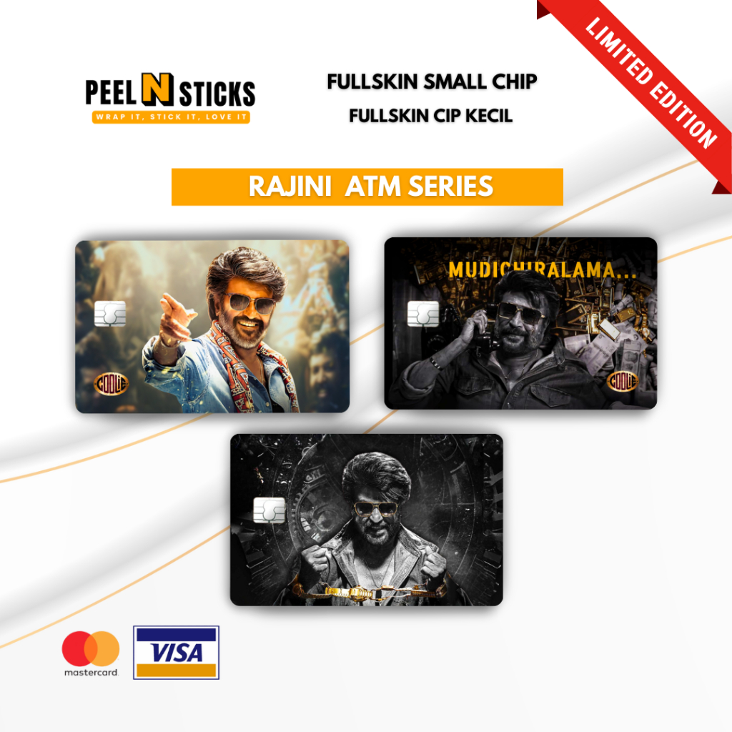 สติ๊กเกอร์ ATM ซุปเปอร์สตาร์ Rajini