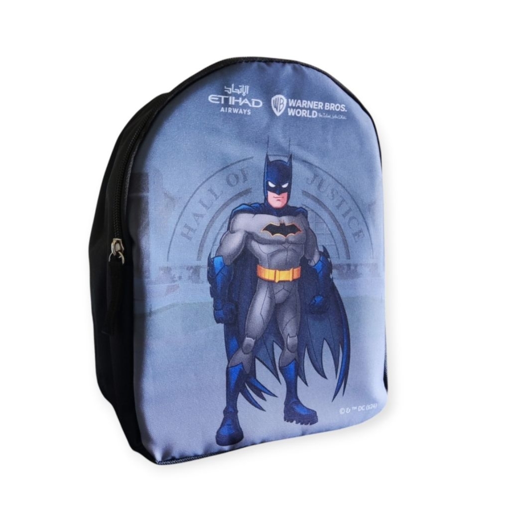 Etihad Airways x Warner Bros World DC Batman Backpack สําหรับเด็กวัยหัดเดิน
