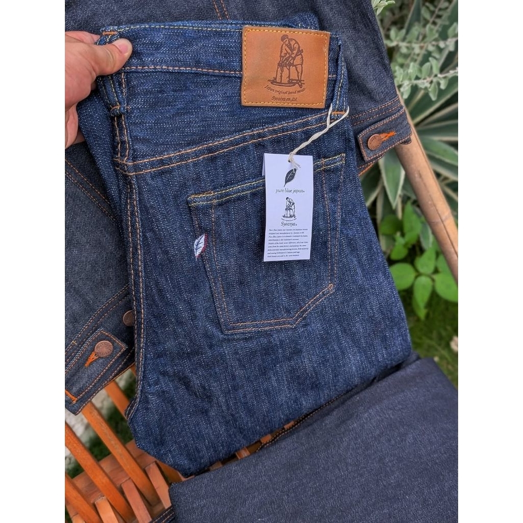 PBJ KS003 15oz KASURI DENIM STRAIGHT