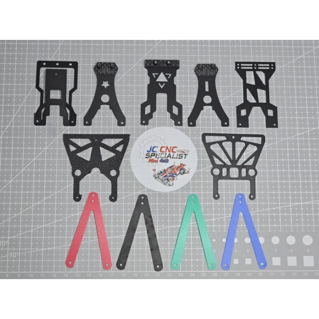 ชิ้นส่วนเลียนแบบ Open Class Catcher Mini 4WD