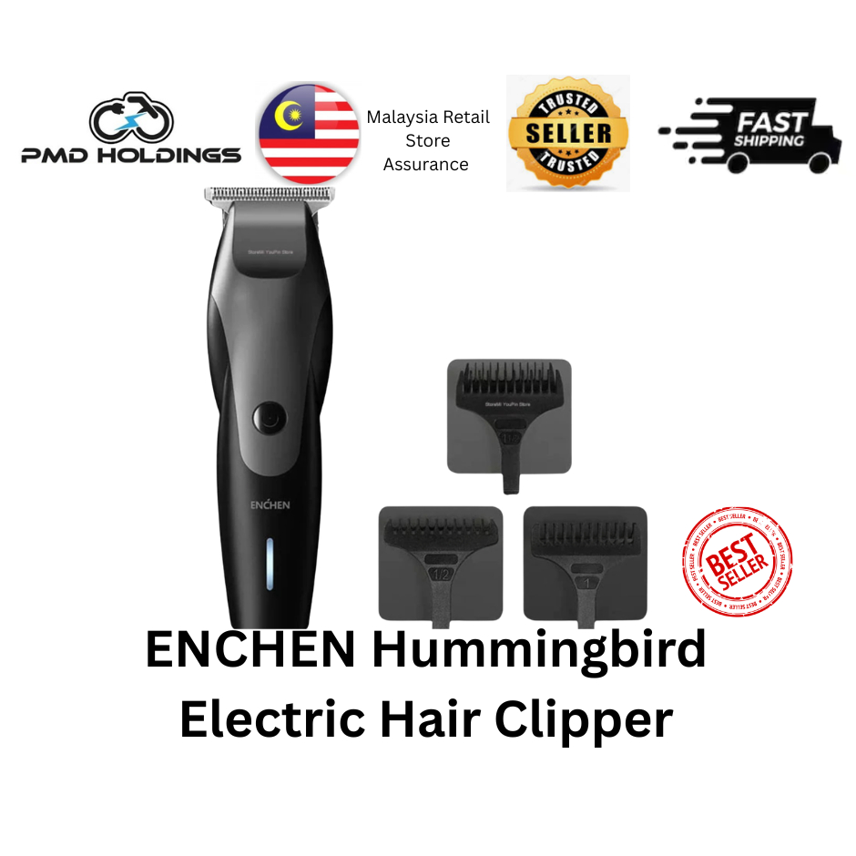 ENCHEN Hummingbird ปัตตาเลี่ยนผมไฟฟ้า USB ชาร์จเสียงรบกวนต่ําตัดผมผม Trimmer电动理发器 Mesin Potong Rambu