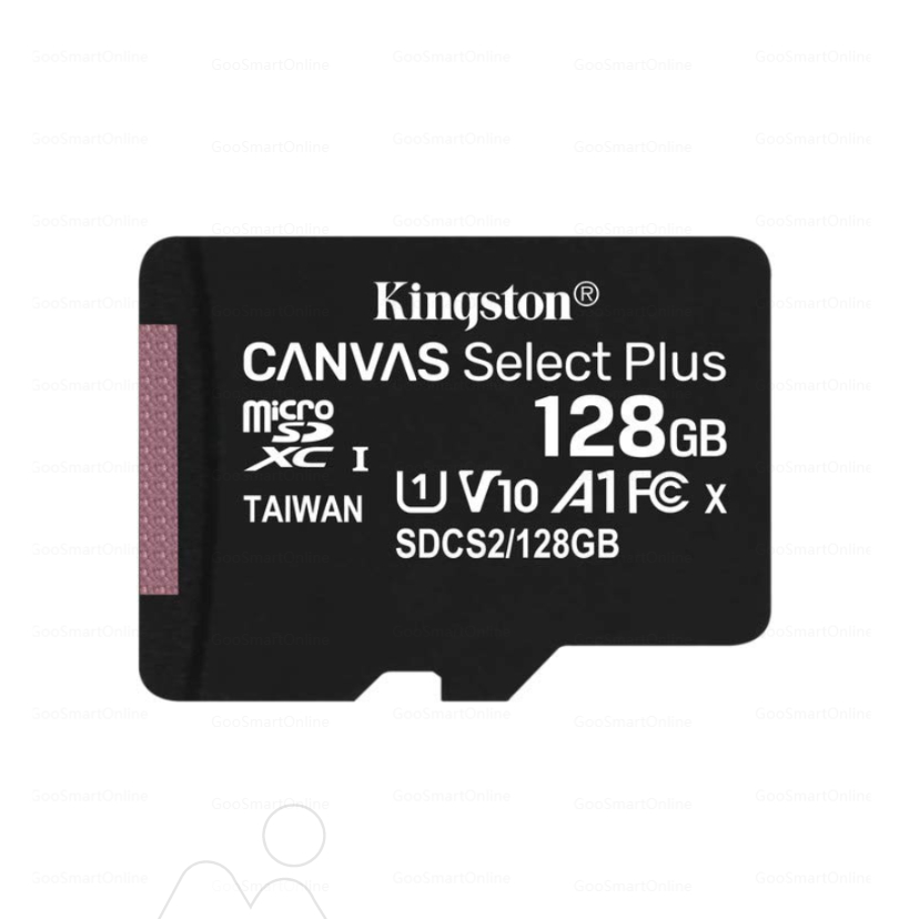 การ์ด microSD ของ Kingston Canvas Select Plus 128GB Class 10