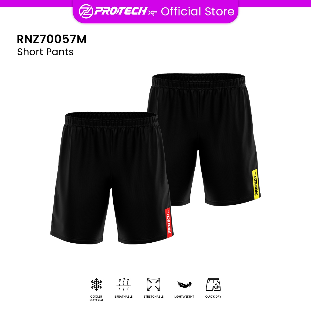 PROTECH Sport กางเกงขาสั้นแห้งเร็ว Unisex RNZ70057M