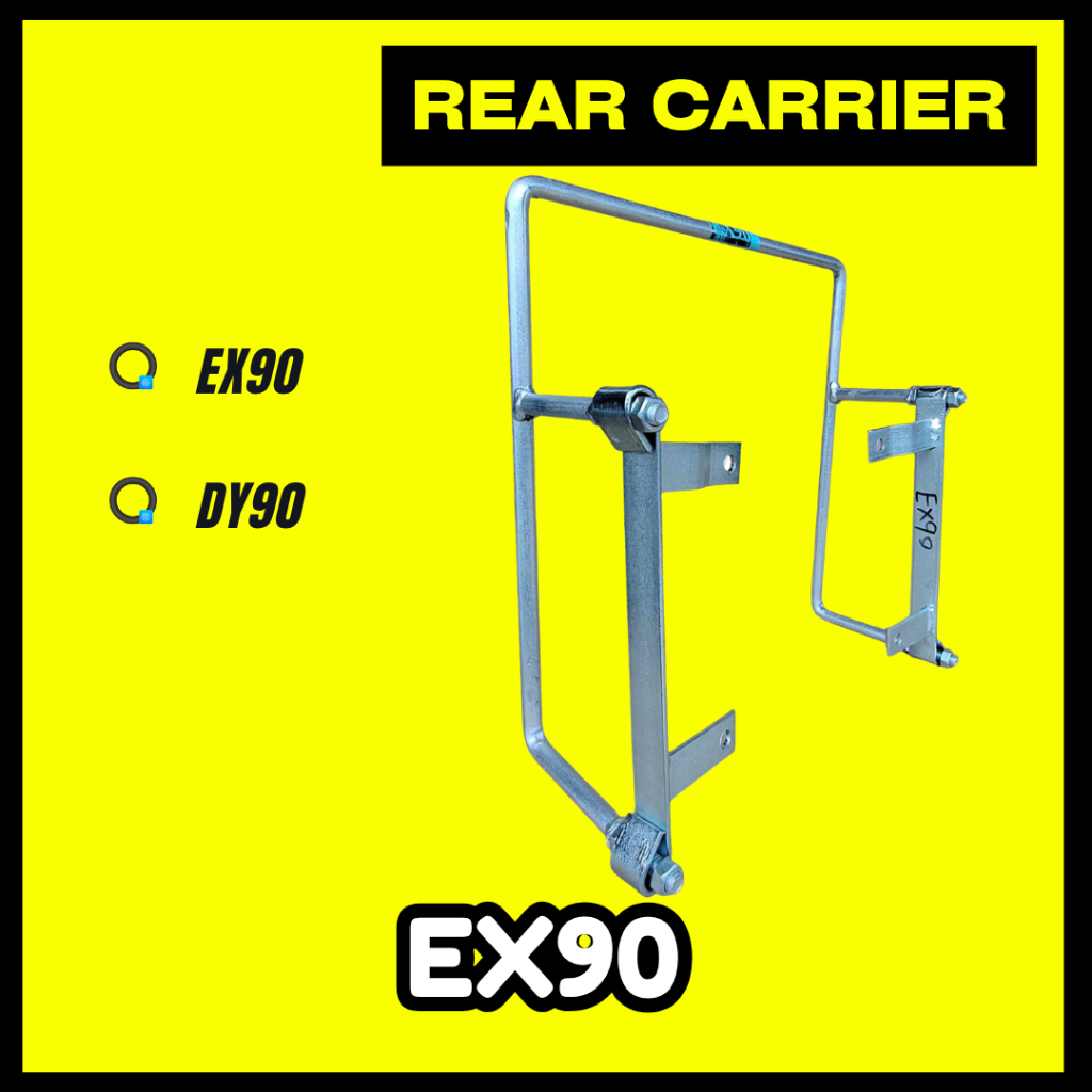 DEMAK EX90 REAR CARRIER - EX 90 DY90 EX-90 HEAVY DUTY MONTRACK CARGO CARIER ด้านหลัง BESI BELAKANG K