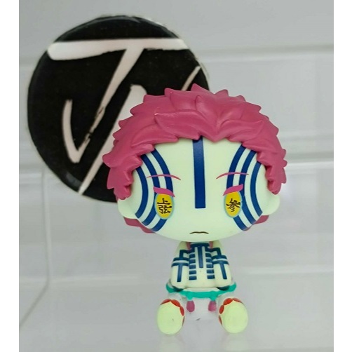 Ichiban Kuji Demon Slayer Kimetsu ไม่มี Yaiba Akaza Chokonoko มินิฟิกเกอร์