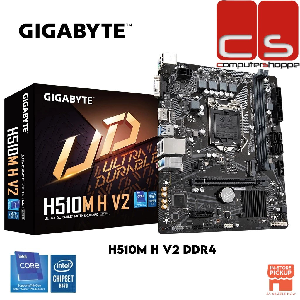 เมนบอร์ด Gigabyte H510M H V2 DDR4 .1