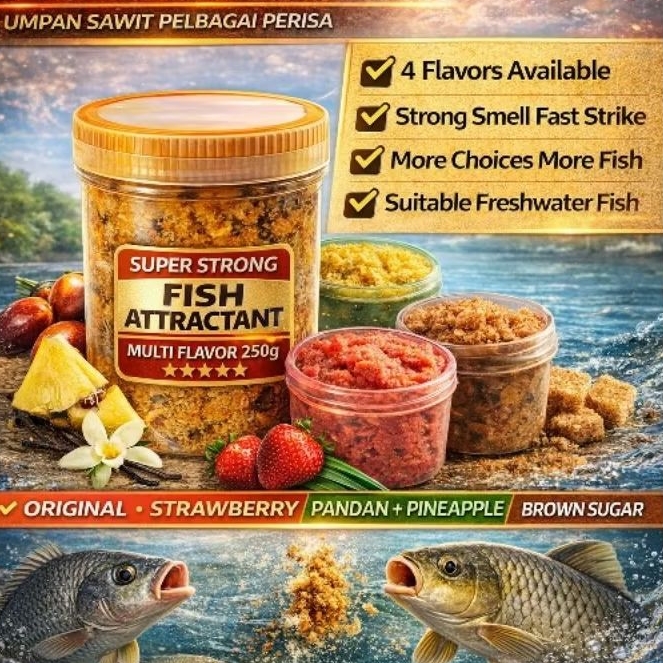 100 !! PALM OIL BAIT / COTTON MUSTARD ~ 250GM++