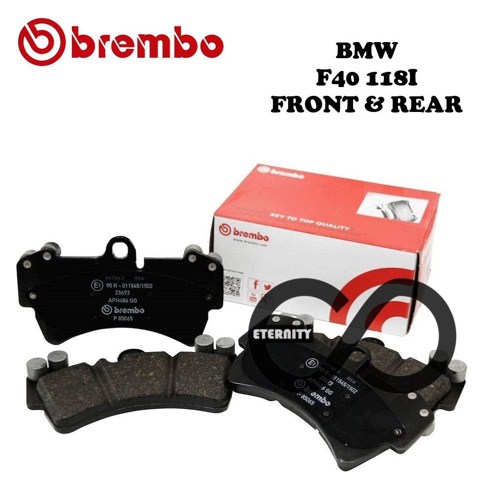 ผ้าเบรคหน้าหลัง Brembo - BMW F40 118i