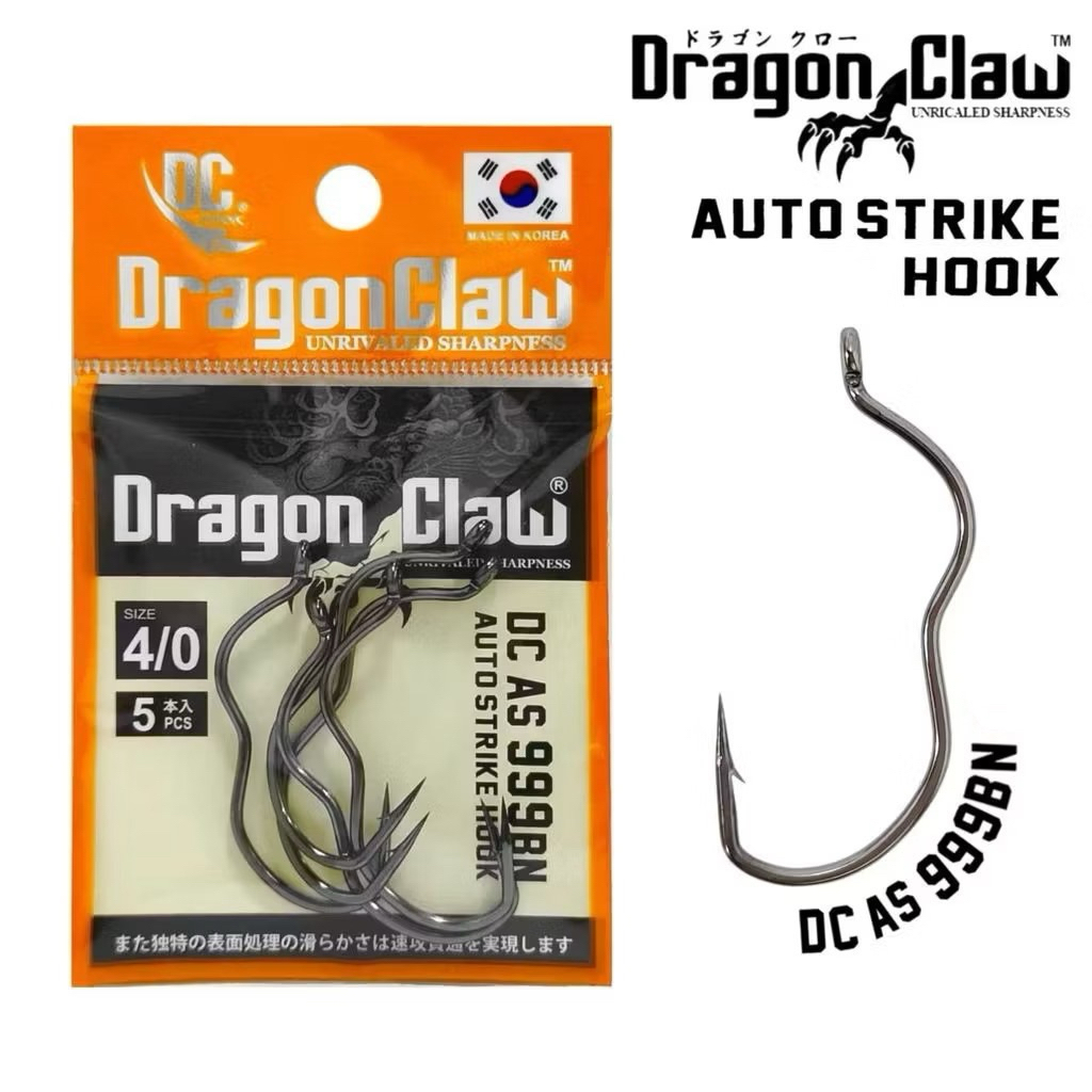 @DRAGON CLAW AUTO STRIKE DC AS 999BN ตะขอตกปลา