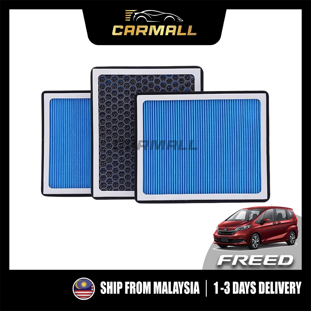 Honda Freed GB5 GB7 Cabin Aircond Filter เครื่องปรับอากาศอัตโนมัติ Fresh Air Filter อะไหล่ทดแทน CarM