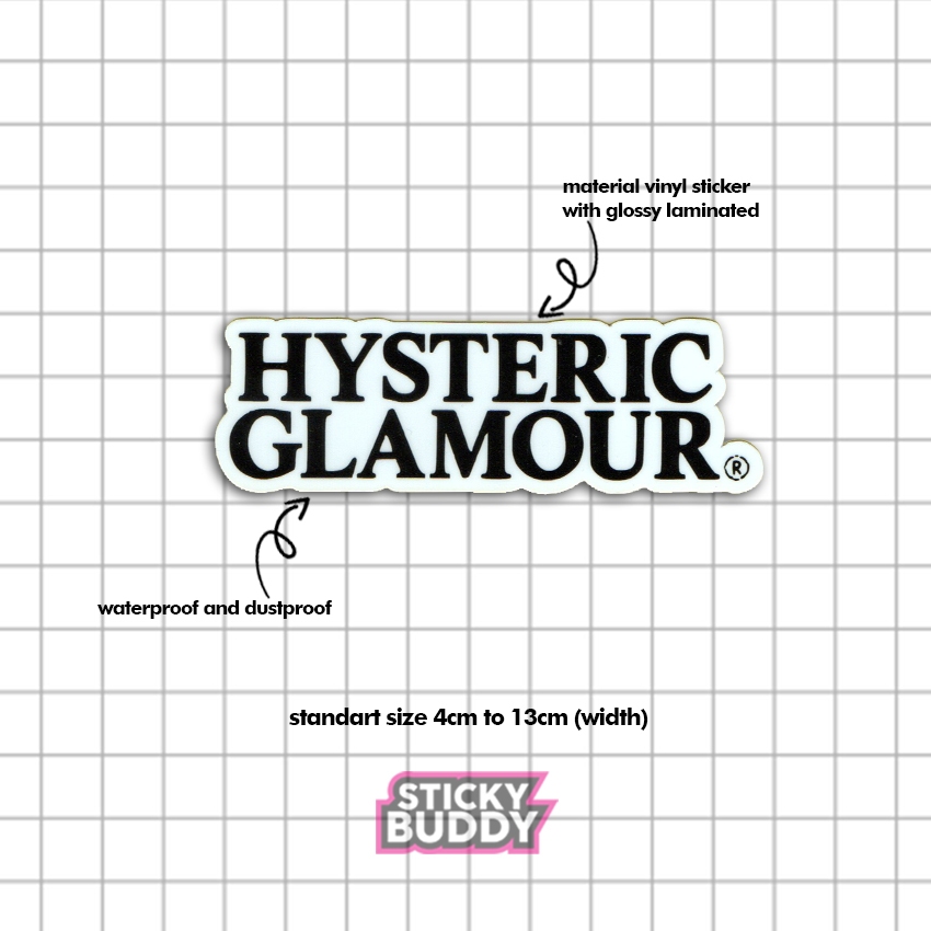 สติ๊กเกอร์ ( Hysteric Glamour )