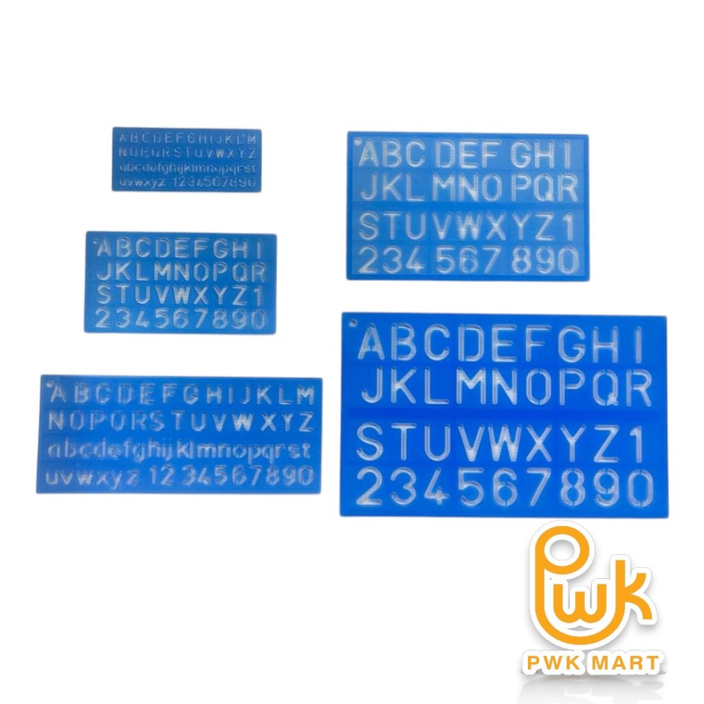 ABC RULER STENCIL RULER