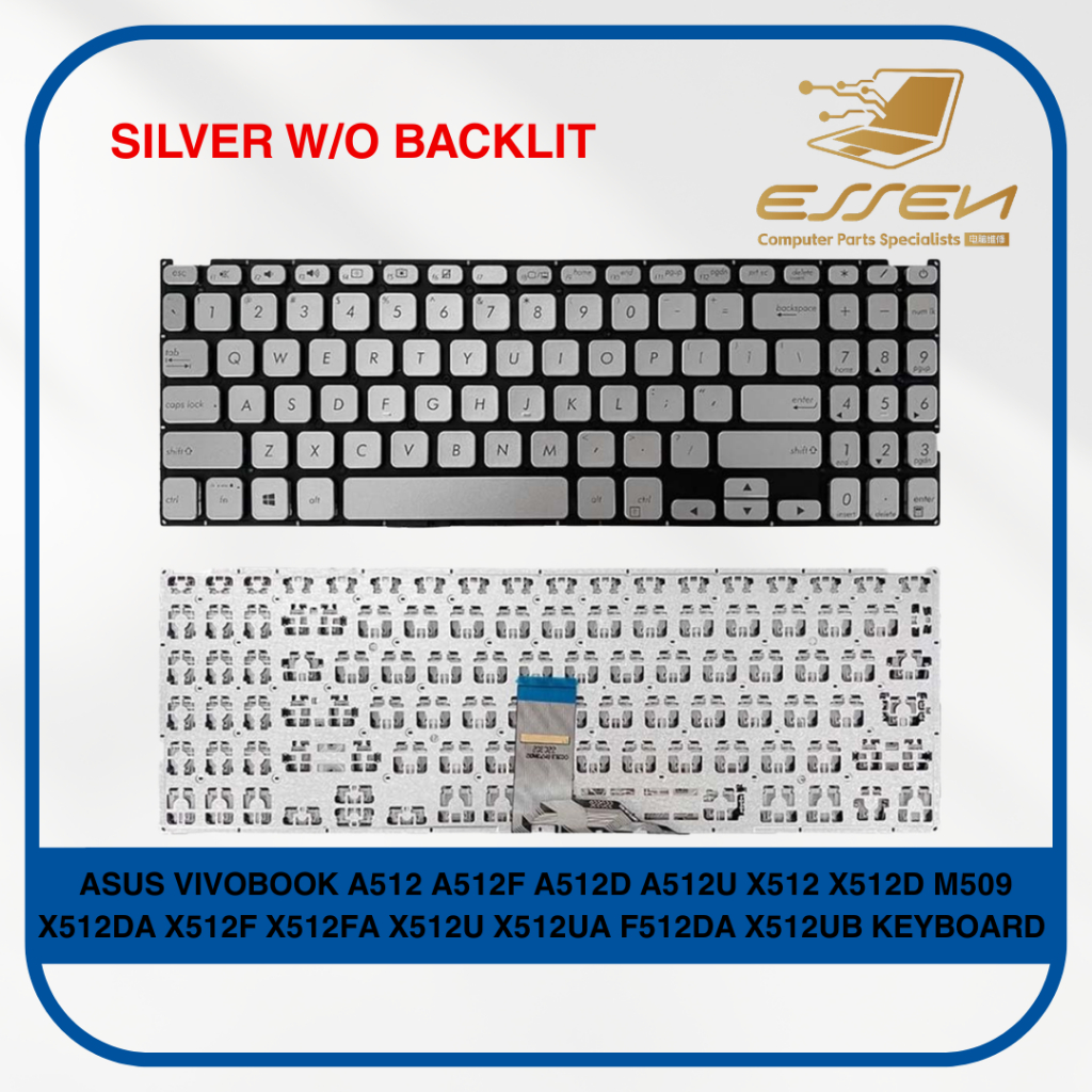 ASUS VIVOBOOK A512 A512F A512D A512U X512 X512D M509 X512DA X512F X512FA X512U X512UA F512DA X512UB 