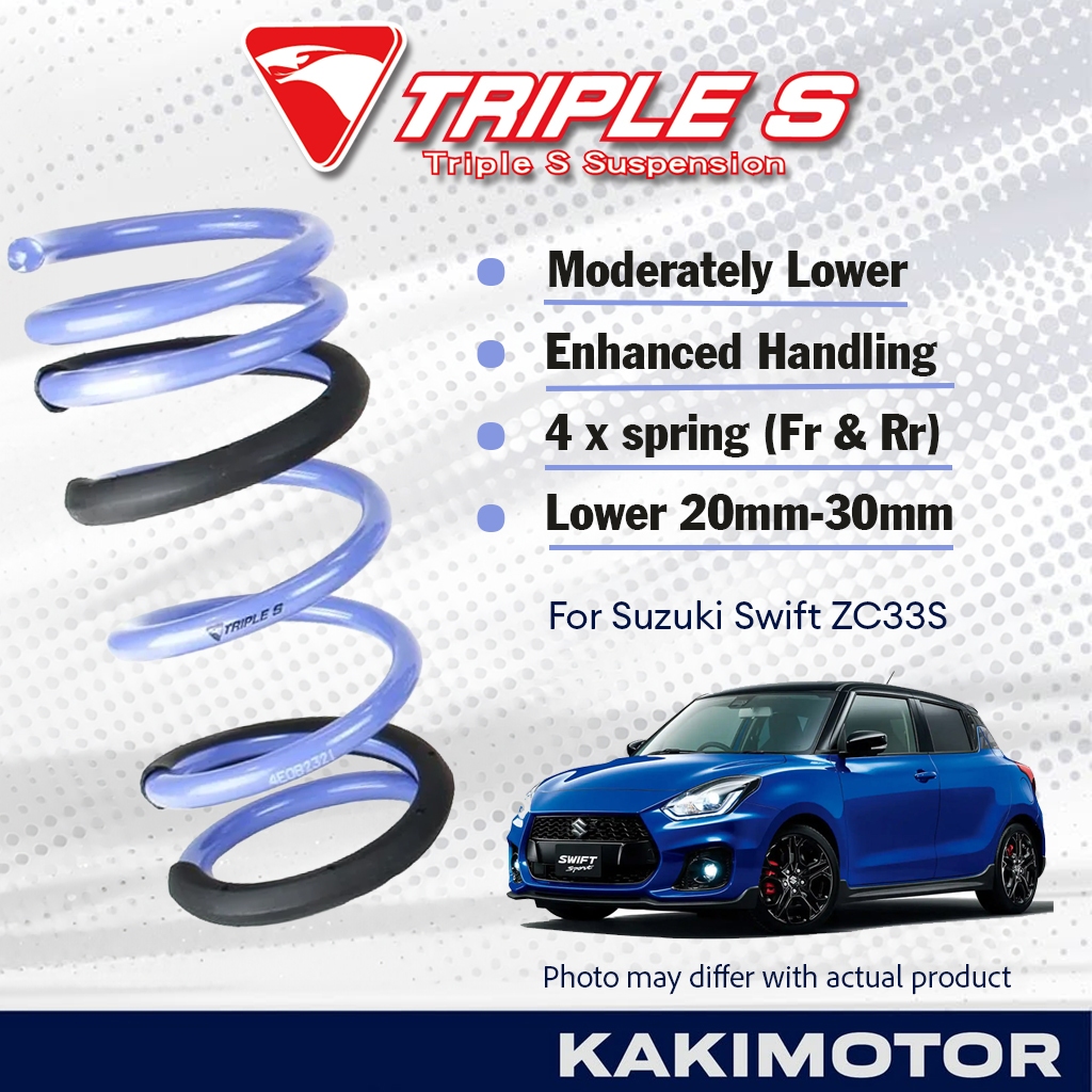 SUZUKI SWIFT ZC33C ZC32S ZC31S - Triple S Lowering Sport Spring
