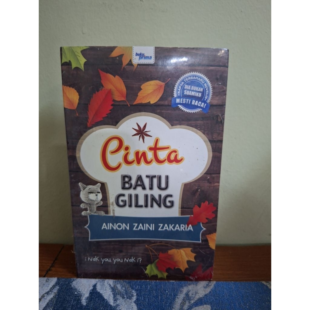 PRELOVED NOVEL - รัก AINON ZAINI ZAKARIA GRINDING STONE
