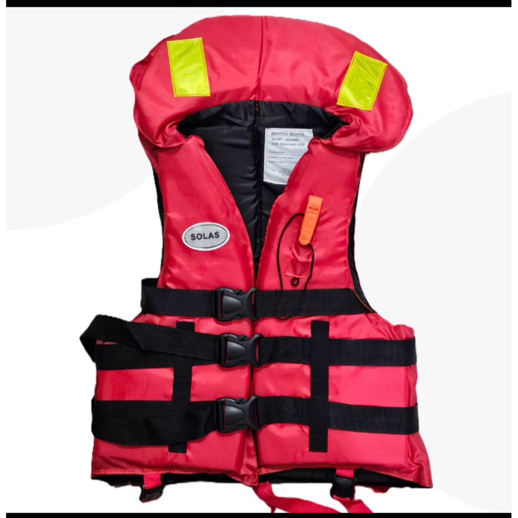 ผู้ใหญ่ SLOS LIFE JACKET COLLAR DEWASA SOLAS LIFE JACKET COLLAR UNTUK FISHING SWIMMING SNORKELLING