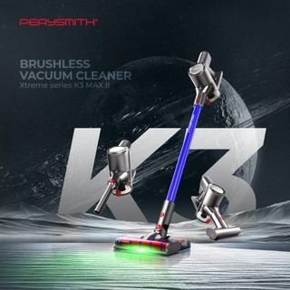 PerySmith K3 Max II Cordless Vacuum Cleaner Xtreme Series (Mop | Mites Brush | Wet & Dry | Vacum Cleaner | Kaden)