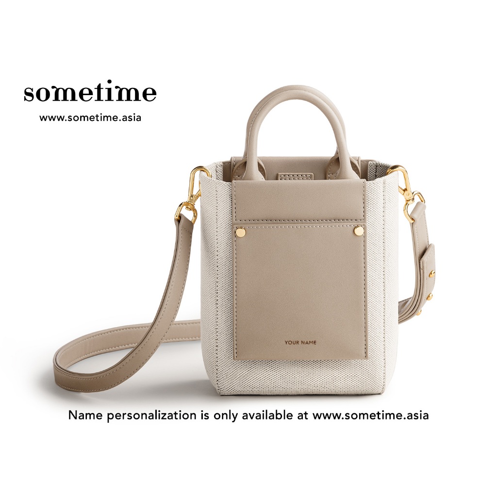 Sometime Nicola Mini (luxe canvas) - กระเป๋าสะพายข้าง