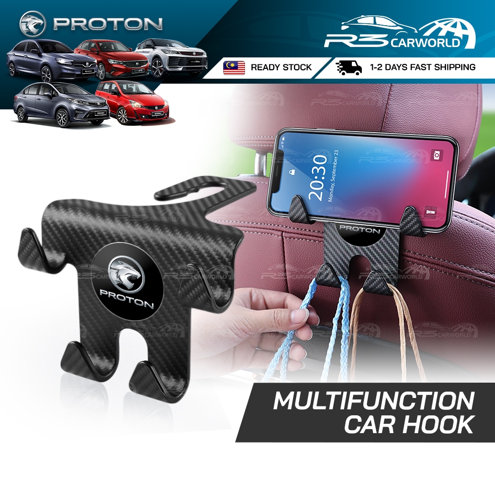 ตะขอรถยนต์สําหรับ PROTON SAGA S70 X50 eMAS 5 7 PERSONA X70 X90 อุปกรณ์เสริม MC3 MC2 VVT 2026 2025 Fa