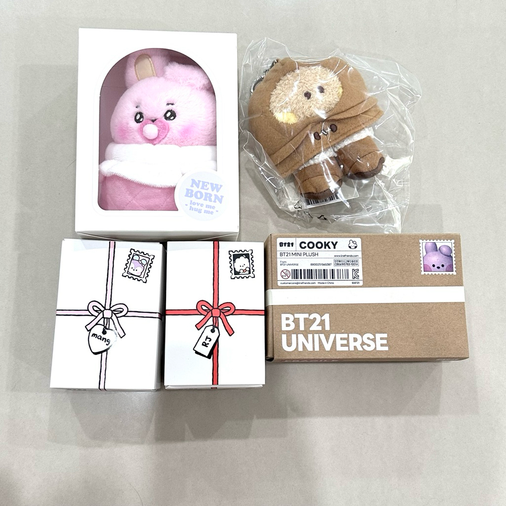 BT21 Line Friends ตุ๊กตา BTS Mang Shooky RJ Cooky