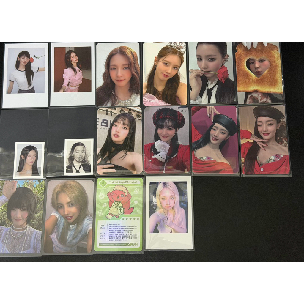 MIYEON MINNIE SOYEON YUQI โฟโต้การ์ด