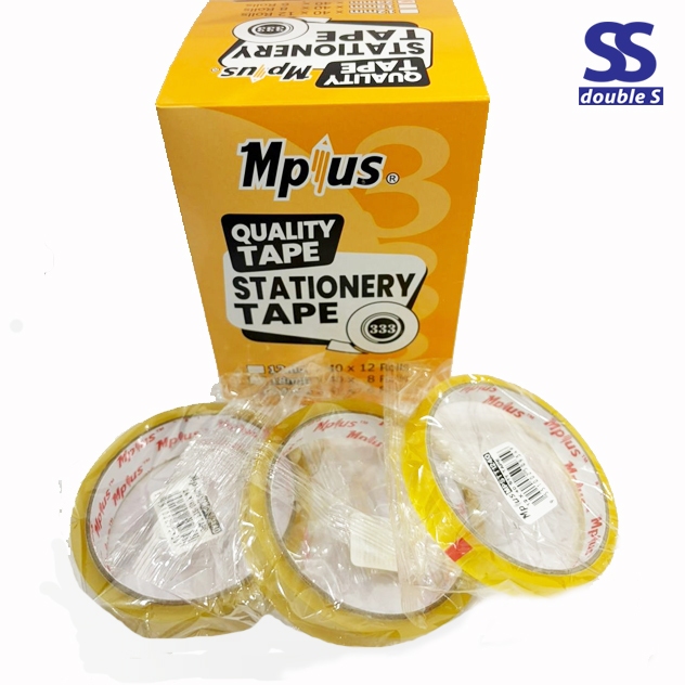 MPLUS เทปเครื่องเขียน/ ซาโลเทป 12 มม./18 มม./24 มม