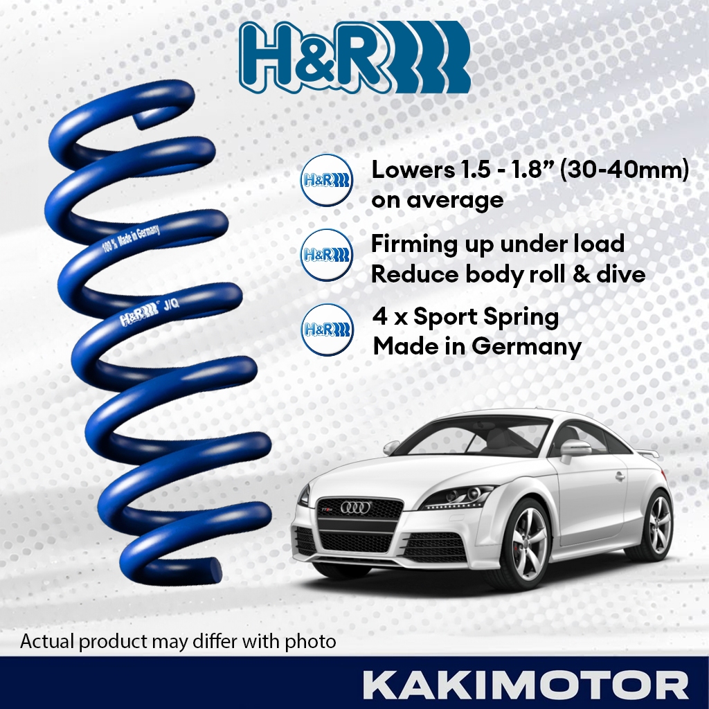 AUDI TT 8N 8J 8S TTS RS - สปริง H&R