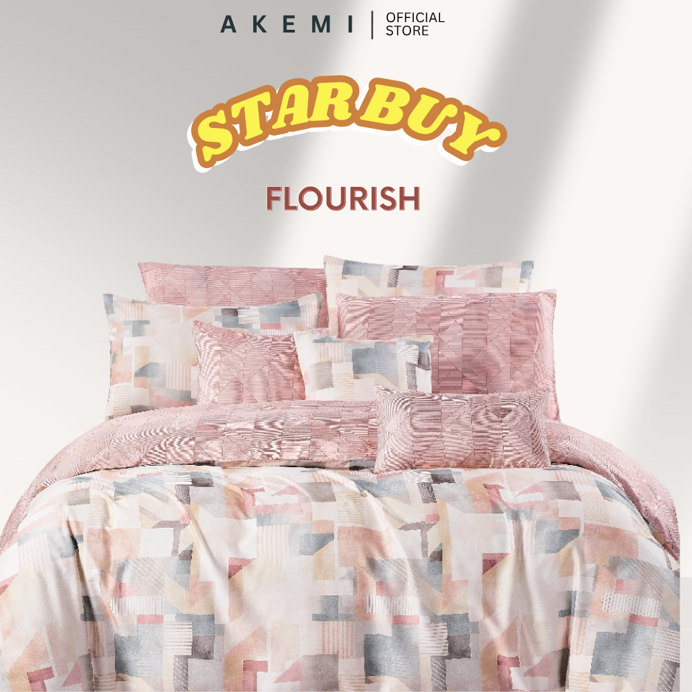 AKEMI ชุดปลอกผ้านวม Lyocell Flourish 900TC (ซูเปอร์เดี่ยว/ ราชินี/ คิง)