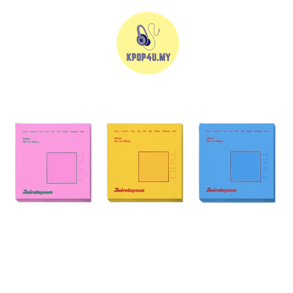 TWICE - TWICETAGRAM THE 1ST ALBUM LIKEY