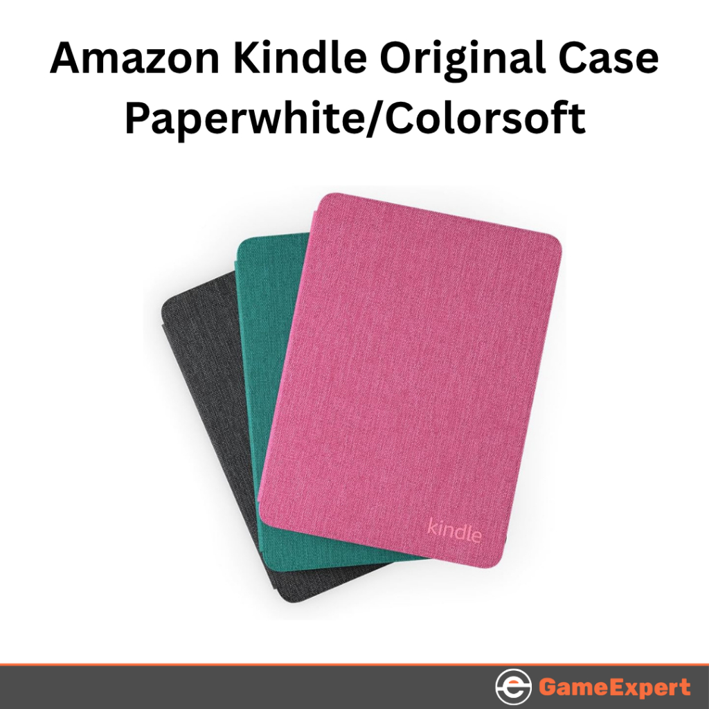 Kindle Paperwhite และ Kindle Colorsoft Case น้ําหนักเบาและน้ํา-ปลอดภัย ฝาครอบป้องกันแบบพับได้ - ผ้า