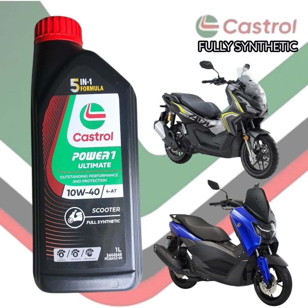 Castrol Power1 Ultimate Scooter 10w40 (1L) JASO MB