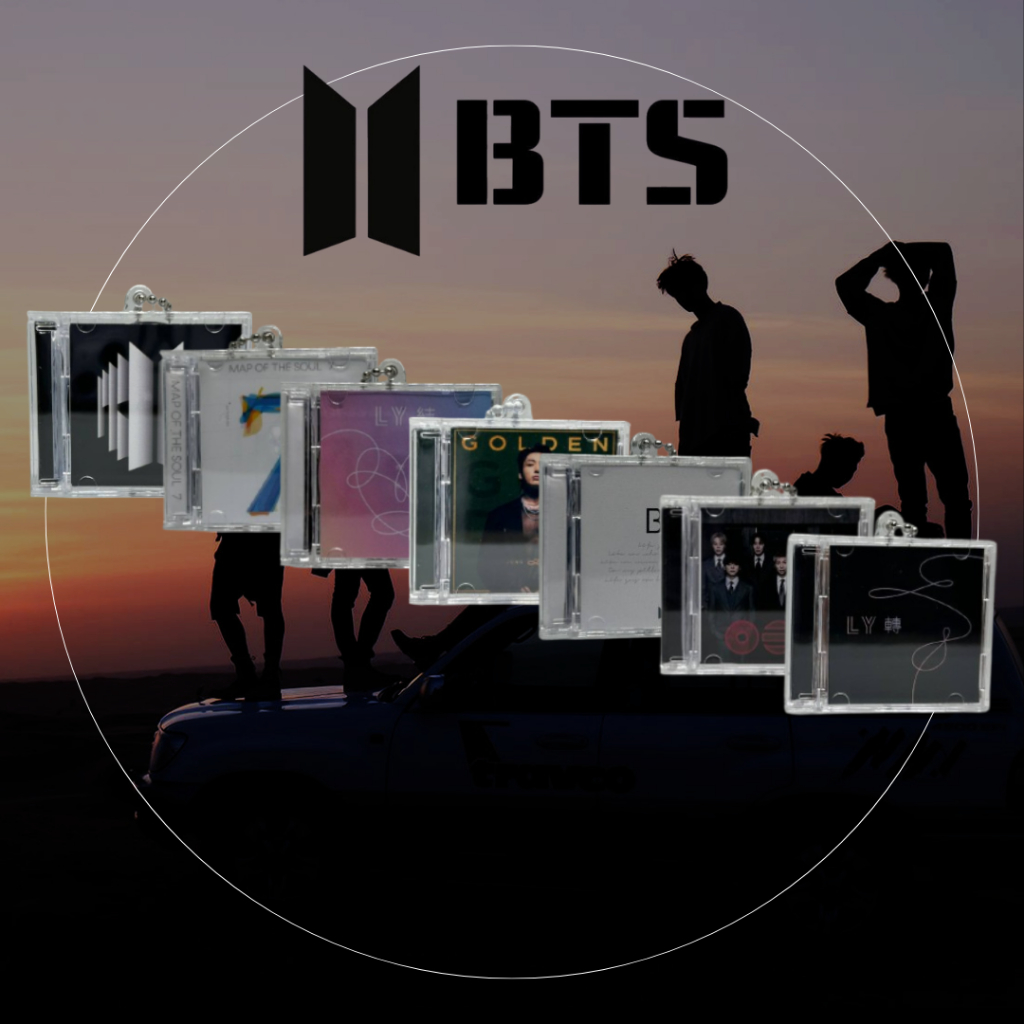 MINI ALBUM NFC KEYCHAIN BTS