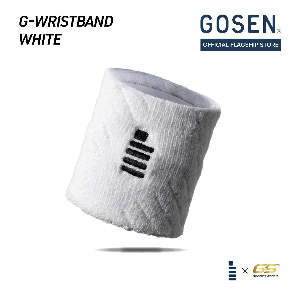 GOSEN G-Wristband Sport สายรัดข้อมือ -อุปกรณ์กีฬา (สีดํา/ขาว)