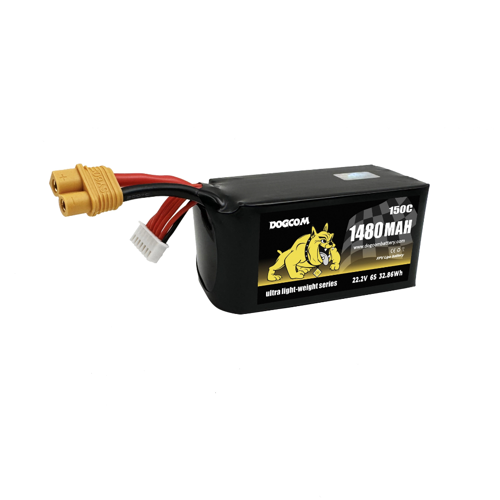 DC1480/150C-6S ultra // DOGCOM 1480mAh 150C 6S 22.2V Ultra series