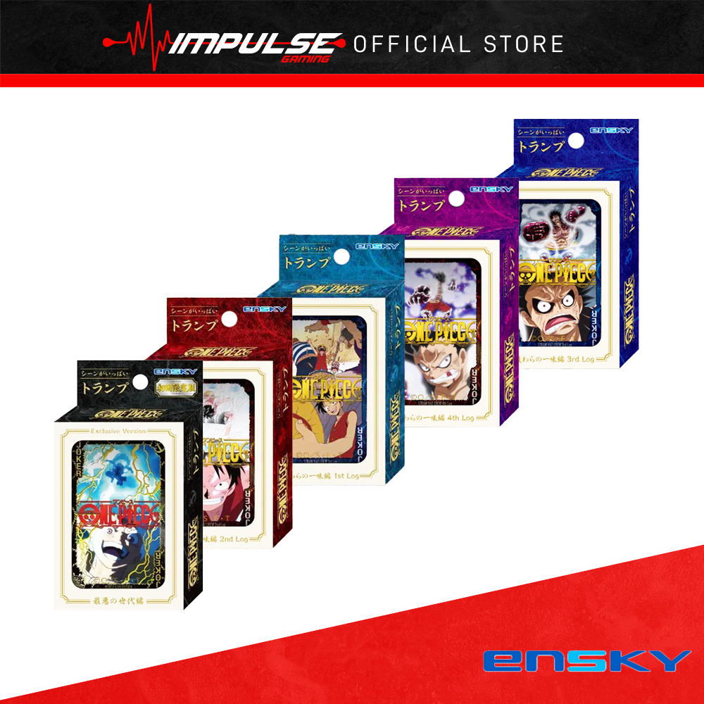โรงละครกระดาษ Ensky: One Piece Playing Card Series - 1st Log / 2nd Log / 3rd Log / 4th Log / Worst G