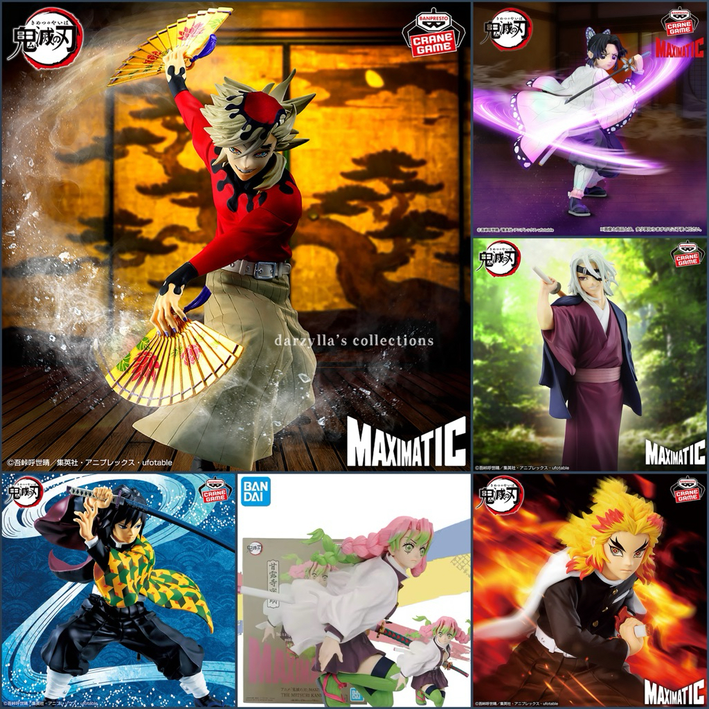 BANPRESTO Demon Slayer Kimetsu No Yaiba Maximatic Vibration Stars Japan Ver Castle Giyu Tokito Muich