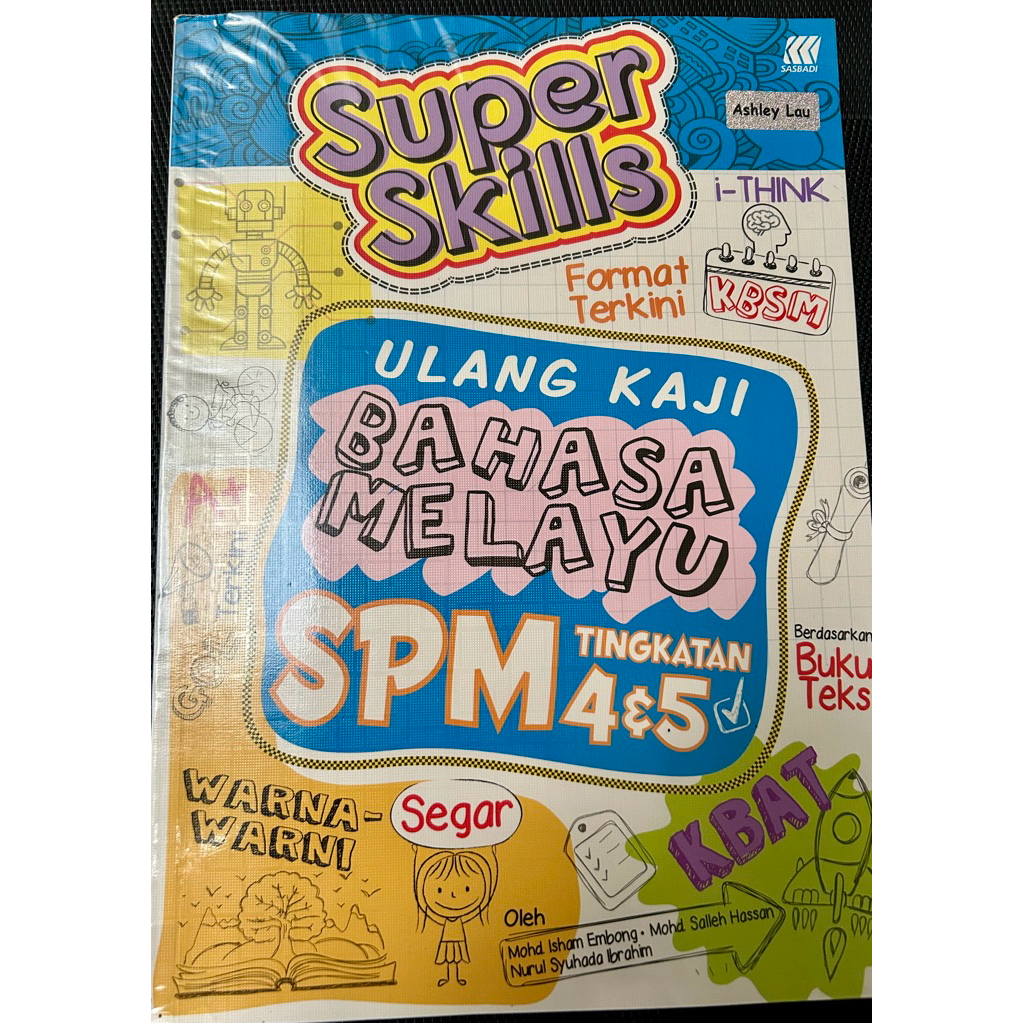 Super Skills SPM ข้อสอบภาษามาเลย์ แบบ 4 & 5