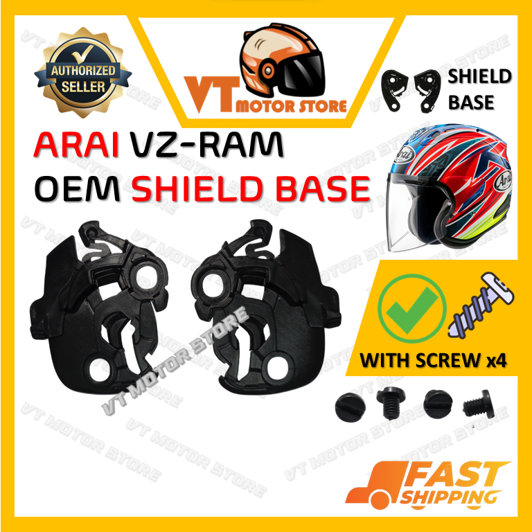 ARAI VZ-RAM OEM SHIELD BASE / GEARBASE