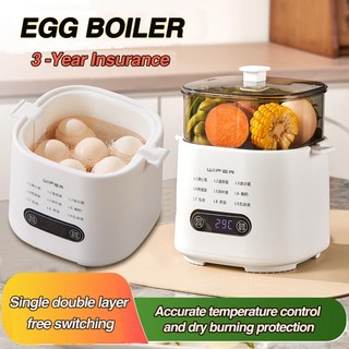 KECREA Egg Boiler Household Multifunctional Egg Cooker half boiled egg maker 煮蛋器 Electric Stew Pot