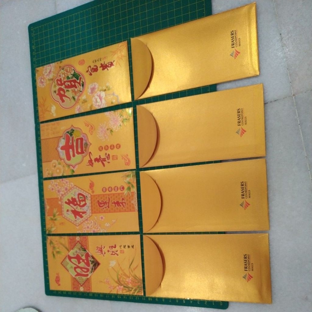 Fraser Ang pow ซองแดง 8 ชิ้น 2 ดีไซน์
