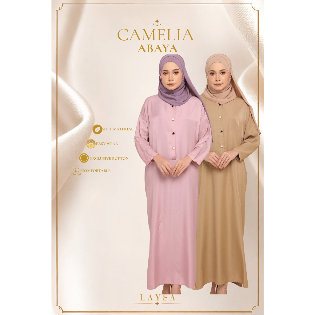 LAYSA CAMELIA DRESS LABUH