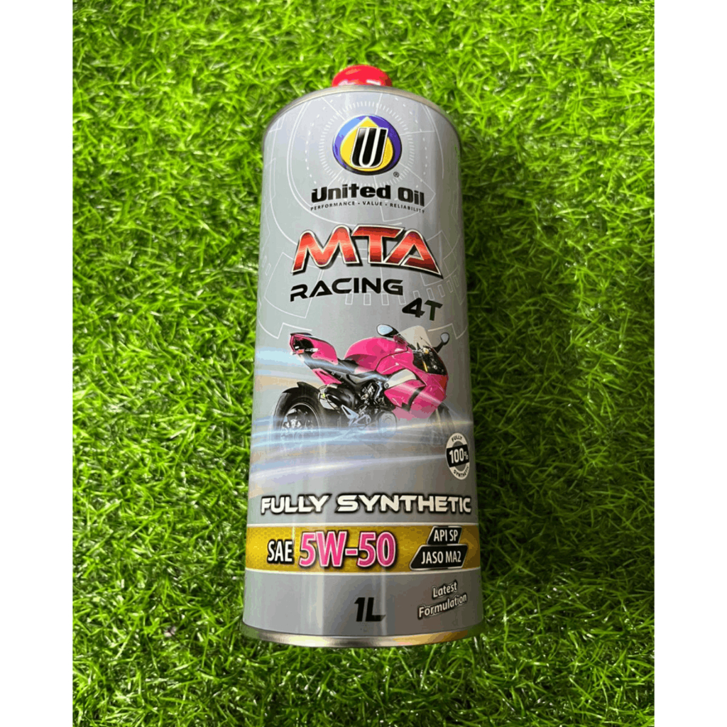 4T MTA RACING 5W50 FULLY SYNTHETIC UNITED OIL 1LITER API SP JASO MA2
